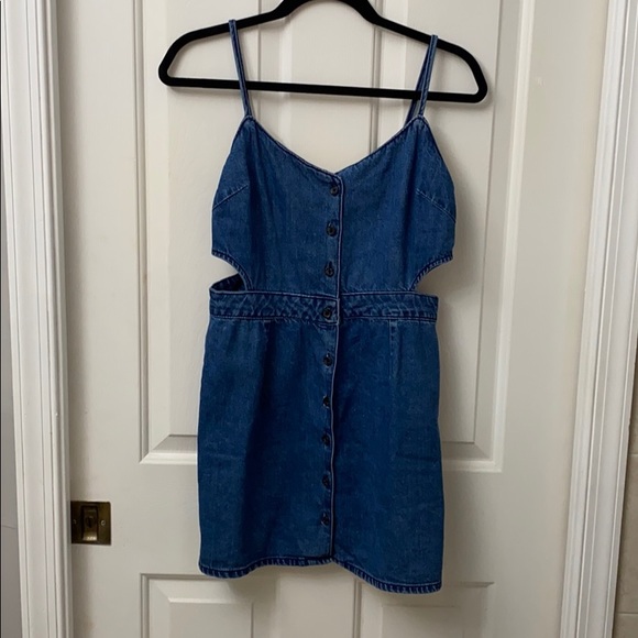 DENIM DRESS - Picture 3 of 4